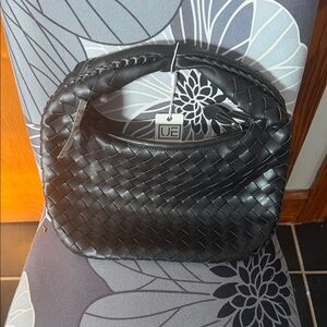 Urban Expressions Black Braided Tote